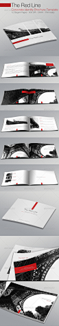 The Red Line Brochure Corporate Identity Template - GraphicRiver Item for Sale