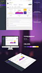 CRM Dashboard UI - Free Download : Design and concept for CRM Dashboard user interface. The Overview screen I designed for a project but it was not used so I want to share it with you guys. If you like it you can download for free in the link below.