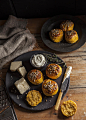 pumpkin and parmesan scones with thyme