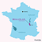 Beaujolais Wine Region Map Overview by Wine Folly