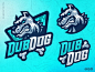 DUBDOG Mascot Logo mascot bulldog bullies twitch gamers logodesign team logo sportslogo gaming logo illustration bold branding esports