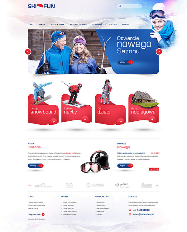 Ski Fun : Website & ...