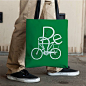 A Recycling Bag - new release at ilovedoodle.com #ilovedoodle #totebag #green (at ilovedoodle.com)