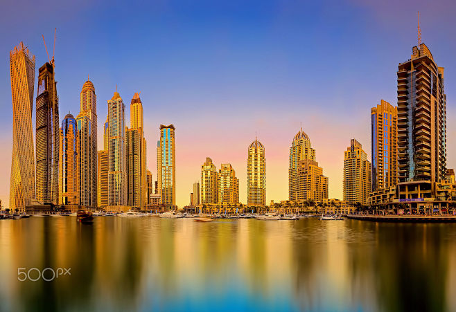Dubai Marina Skyline...