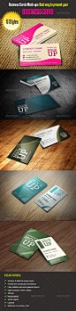 商务卡模拟UPS  - 名片打印