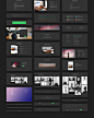 超强大Ui网页Web工具包PSD模板合集Creation Web UI kit ：