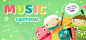 Music Superheroes : Music Superheroes is the essential guide for little musicians. Mathy and Matteo present essential concepts through intuitive games with 5 different areas:Kids will exercise tempo helping Matteo on the drums;Get in rhythm with Mathy and