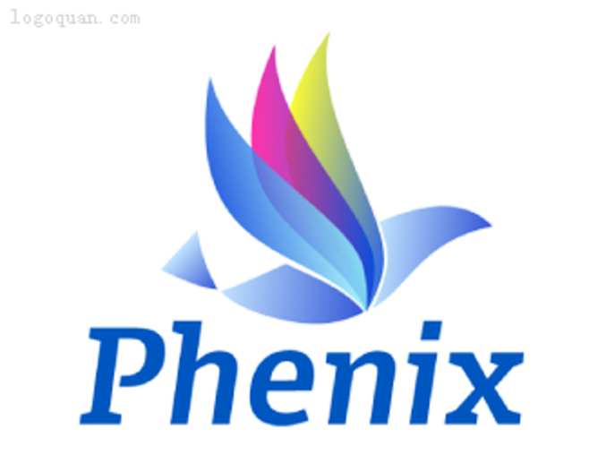 标志说明：Phenix长生鸟标志设计欣赏...