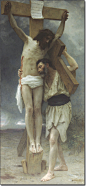 威廉·阿道夫·布格罗油画作品《恻隐》