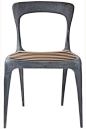 Occasional chair -John Reeves Design Cast Aluminum Chair, $595, available at ABC Home.