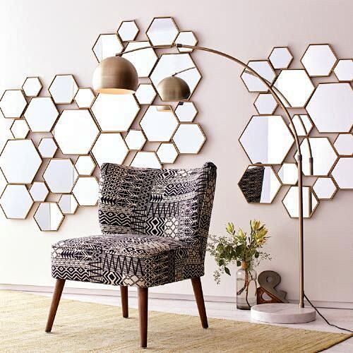 Brass Metal Hexagon ...