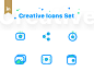 Creative Icons Set (Soon ready to sell)