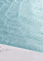 蓝色夏天水池海边化妆品护肤品小清新海报背景