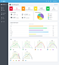 Dribbble wave dashboard full