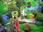 Blarney Castle, Blarney County, Cork, Ireland 
photo via garden-artistry