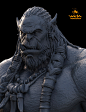 Durotan 1:10 Scale Collectible - Weta Workshop, Jon Troy Nickel : Hey everyone, Here is my sculpture of Durotan from the Warcraft Movie!

I had a tonne of fun sculpting this guy along side the production of the 1:1 scale version for Madame Tussauds in Lon