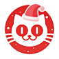(圣诞)猫眼app—电影 | logo | 图标@蒜头少女