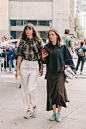 Collage Vintage Street Style from New York Fashion Week