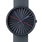 意大利NAVA DESIGN Plicate watch 摺扇美學時尚腕錶