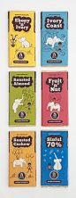 Zükà Chocolate Bars: Ebony & Ivory Series — The Dieline