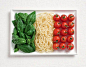 意大利
用料：罗勒，意面，番茄。
