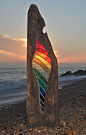 Louise V Durham Stained Glass Sculptures Shoreham by Sea: