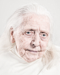 DEMENTIA : Portraits of old Swedish people with dementia in last stage hospice.