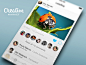 Social Photo App PSD :  Avalible on Creative Market