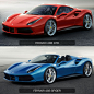 Ferrari 488 GTB vs Ferrari 488 Spider - Design Comparison