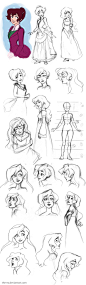 Ruth Dump by *The-Ez on deviantART ✤ || CHARACTER DESIGN REFERENCES | Find more at https://www.facebook.com/CharacterDesignReferences if you're looking for: #line #art #character #design #model #sheet #illustration #expressions #best #concept #animation #