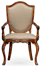 New Chair Satinwood Arm Versailles traditional-armchairs-and-accent-chairs