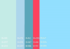 ranv采集到配色