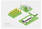 简约15款新能源环保循环家居生活农业交通出行工业插画UI设计素材-淘宝网