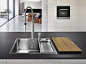 BLANCO CLARON 180-IF - Kitchen sinks from Blanco | Architonic : BLANCO CLARON 180-IF - Designer Kitchen sinks from Blanco ✓ all information ✓ high-resolution images ✓ CADs ✓ catalogues ✓ contact information..