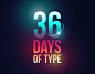 36 Days of Type 03 - 2016
