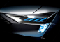 Audi e-tron quattro concept - Headlight Design Sketch: 