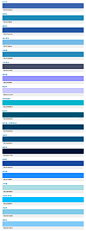 蓝色系_色彩类别_配色网