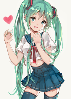 光翼荧羽采集到初音