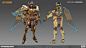 Overwatch Hanzo, Pharah and Sombra Skin Concepts, Hicham Habchi : More Skin Concepts, These were made for multiple events and legendary skins.

At Direction:
https://www.artstation.com/arnistotle