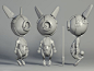 Little Robot Rabbit – modeled by Nick Friess « CGCookie