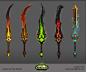 Artifact Weapons in World of Warcraft Legion. , Jongmo Nam : Artifact Weapons in World of Warcraft Legion.  by Jongmo Nam on ArtStation.