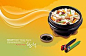 HanMaker韩国设计素材库 美食 粥 美味 碗 料理 韩国料理