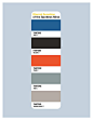 Eternal Sunshine of the Spotless Mind Color Palette - Beth Mathews Design