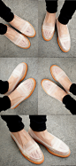 ALEX SARA 2014 欧美大牌MMM春夏新品全透明平底单鞋浅口舒适女鞋-淘宝网