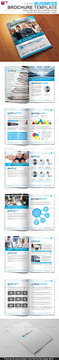 Gstudio Business Brochure Template - Corporate Brochures #采集大赛# #平面# #宣传册#