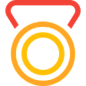 award, badge, gold, medal, prize, reward, trophy icon