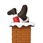 Google Christmas Stickers : Christmas character sticker set for Google Gboard.