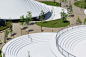 日本Tenri 车站广场-又一个纯净的圆形元素广场景观 by nendo-mooool设计