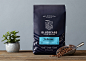 Blue Beard Coffee Roasters Packaging by Partly Sunny : Seattle-based studio Partly Sunny, developed this bold visual identity and retail packaging system for Bluebeard Coffee Roasters. 

"Style and simplicity helped Bluebeard cut through the coffee c