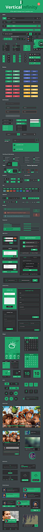 High Quallity Free Flat UI Kits